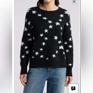 NWT Rails Kana Star Crewneck Sweater Size XS